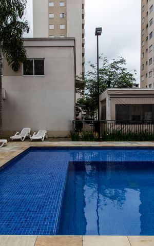 Apartamento à venda com 55m², 2 quartos e 1 vagaPiscina