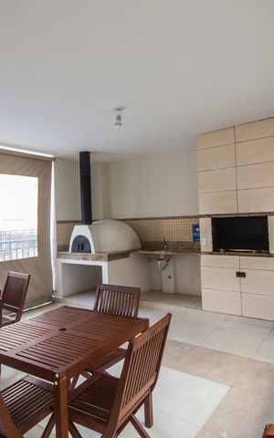 Apartamento à venda com 55m², 2 quartos e 1 vagaÁrea gourmet
