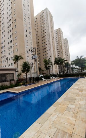 Apartamento à venda com 55m², 2 quartos e 1 vagaPiscina