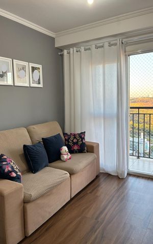 Apartamento à venda com 55m², 2 quartos e 1 vaga Apartamento à venda com 55m², 2 quartos e 1 vagaSala
