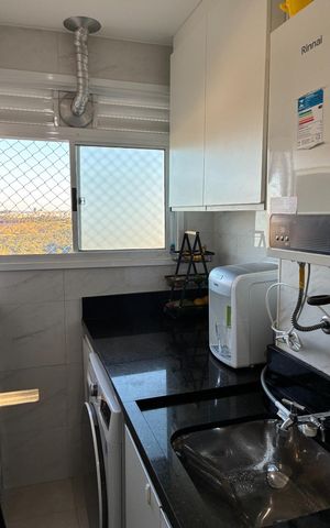 Apartamento à venda com 55m², 2 quartos e 1 vaga Apartamento à venda com 55m², 2 quartos e 1 vagaÁrea de Serviço
