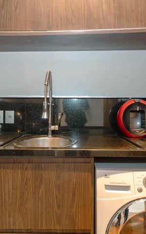 Studio para alugar com 52m², 1 quarto e 1 vaga Studio para alugar com 52m², 1 quarto e 1 vagaCozinha/Área de Serviço
