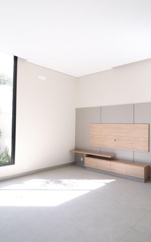 Casa de condomínio para alugar com 300m², 4 quartos e 4 vagasSala