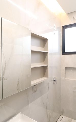 Casa de condomínio para alugar com 300m², 4 quartos e 4 vagasBanheiro da Suíte 3