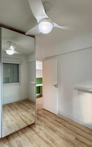 Apartamento para alugar com 59m², 2 quartos e 1 vaga Apartamento para alugar com 59m², 2 quartos e 1 vagaQuarto 2