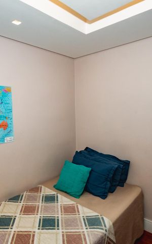 Apartamento à venda com 188m², 4 quartos e 3 vagasQuarto 3