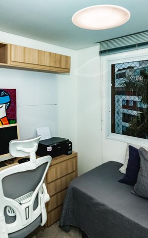 Apartamento à venda com 188m², 4 quartos e 3 vagasQuarto 2