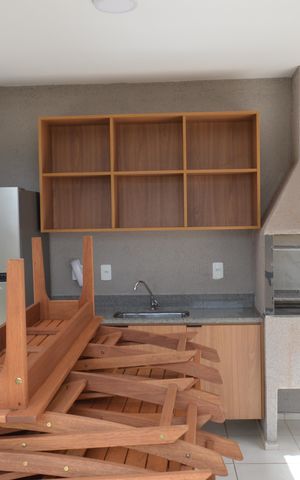 Apartamento para alugar com 47m², 2 quartos e 1 vagaÁrea comum - Churrasqueira