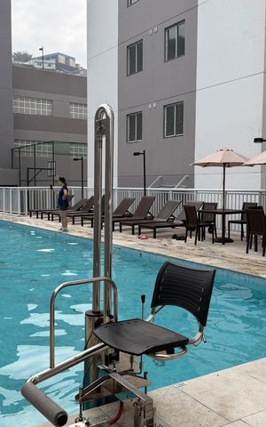 Apartamento para alugar com 44m², 2 quartos e 1 vagaÁrea comum