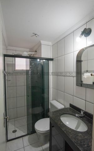 Apartamento para alugar com 58m², 2 quartos e 1 vaga Apartamento para alugar com 58m², 2 quartos e 1 vagaBanheiro