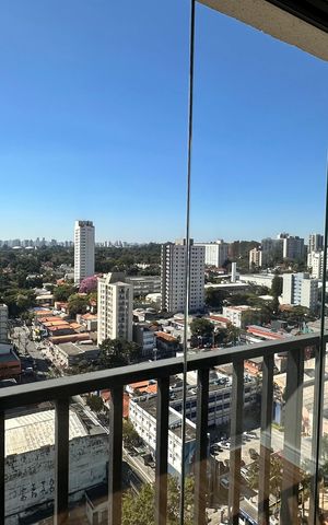 Apartamento para alugar com 25m², 1 quarto e sem vaga