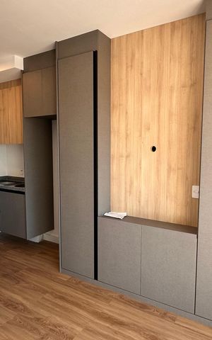 Apartamento para alugar com 25m², 1 quarto e sem vaga
