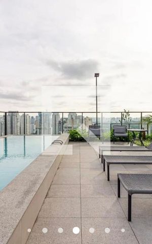Apartamento para alugar com 25m², 1 quarto e sem vaga