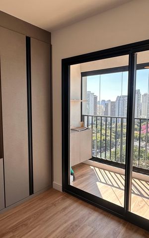Apartamento para alugar com 25m², 1 quarto e sem vaga