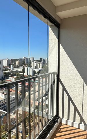 Apartamento para alugar com 25m², 1 quarto e sem vaga