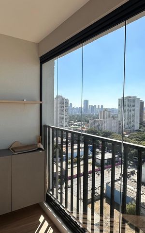 Apartamento para alugar com 25m², 1 quarto e sem vaga