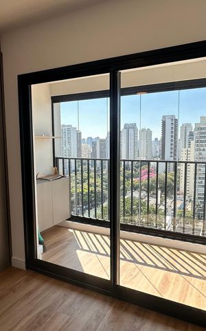 Apartamento para alugar com 25m², 1 quarto e sem vaga
