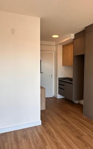 Apartamento para alugar com 25m², 1 quarto e sem vaga