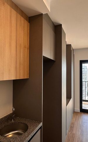 Apartamento para alugar com 25m², 1 quarto e sem vaga