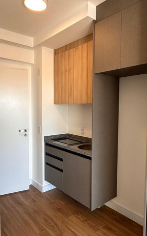 Apartamento para alugar com 25m², 1 quarto e sem vaga