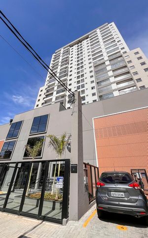 Apartamento à venda com 82m², 3 quartos e 2 vagasFachada + plaquinha