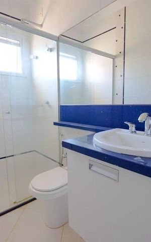 Casa para alugar com 381m², 4 quartos e 6 vagas Casa para alugar com 381m², 4 quartos e 6 vagasBanheiro da Suíte 3