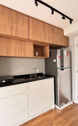 Apartamento à venda com 37m², 1 quarto e sem vaga Apartamento à venda com 37m², 1 quarto e sem vagaSala/Cozinha
