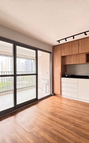 Apartamento à venda com 37m², 1 quarto e sem vaga Apartamento à venda com 37m², 1 quarto e sem vagaSala/Cozinha