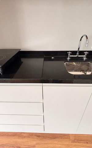 Apartamento à venda com 37m², 1 quarto e sem vaga Apartamento à venda com 37m², 1 quarto e sem vagaSala/Cozinha