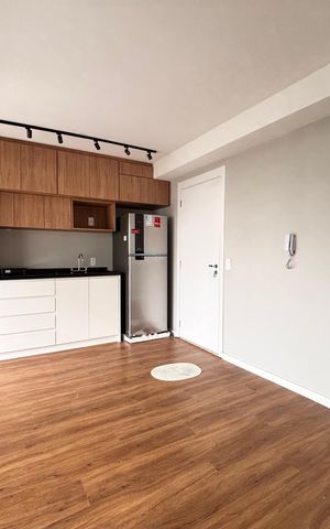 Apartamento à venda com 37m², 1 quarto e sem vaga Apartamento à venda com 37m², 1 quarto e sem vagaSala/Cozinha