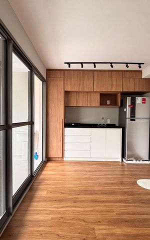 Apartamento à venda com 37m², 1 quarto e sem vaga Apartamento à venda com 37m², 1 quarto e sem vagaSala/Cozinha