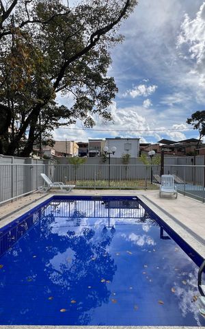 Apartamento à venda com 56m², 1 quarto e 1 vaga Apartamento à venda com 56m², 1 quarto e 1 vagaÁrea comum - Piscina