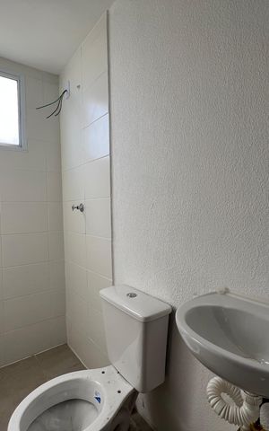 Apartamento à venda com 56m², 1 quarto e 1 vaga Apartamento à venda com 56m², 1 quarto e 1 vagaBanheiro Social