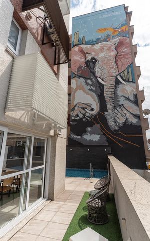 Apartamento à venda com 32m², 1 quarto e 1 vaga Apartamento à venda com 32m², 1 quarto e 1 vagaFachada