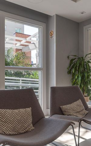 Apartamento à venda com 32m², 1 quarto e 1 vaga Apartamento à venda com 32m², 1 quarto e 1 vagaÁrea externa