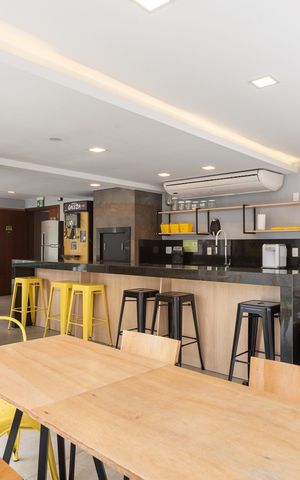 Apartamento à venda com 32m², 1 quarto e 1 vaga Apartamento à venda com 32m², 1 quarto e 1 vagaÁrea externa