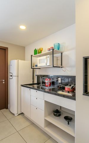 Apartamento à venda com 32m², 1 quarto e 1 vaga Apartamento à venda com 32m², 1 quarto e 1 vagaSala/Quarto