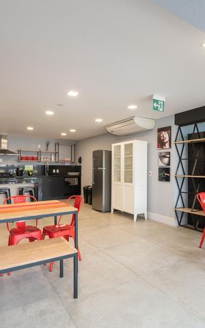 Apartamento à venda com 32m², 1 quarto e 1 vaga Apartamento à venda com 32m², 1 quarto e 1 vagaÁrea externa