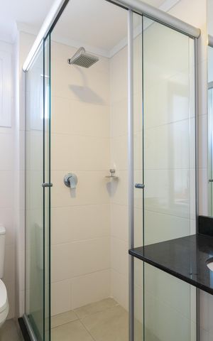 Apartamento à venda com 32m², 1 quarto e 1 vaga Apartamento à venda com 32m², 1 quarto e 1 vagaBanheiro