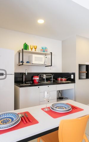 Apartamento à venda com 32m², 1 quarto e 1 vaga Apartamento à venda com 32m², 1 quarto e 1 vagaCozinha
