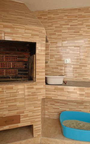 Casa à venda com 125m², 2 quartos e 1 vagaÁrea gourmet
