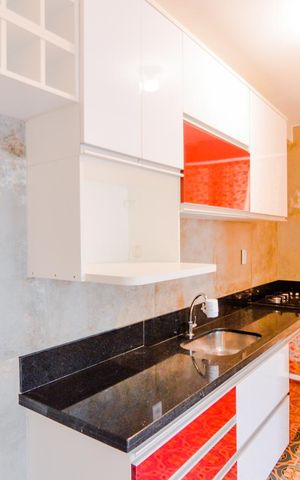 Apartamento para alugar com 64m², 2 quartos e 1 vagaCozinha