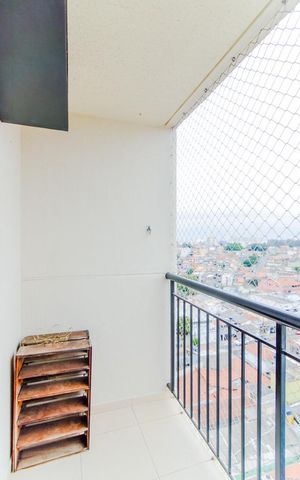 Apartamento para alugar com 64m², 2 quartos e 1 vagaVaranda 