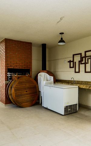 Apartamento para alugar com 64m², 2 quartos e 1 vagaChurrasqueira