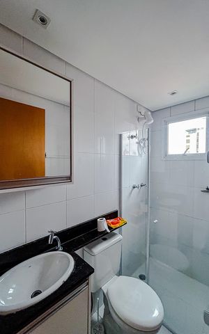Apartamento para alugar com 50m², 2 quartos e 1 vagaBanheiro