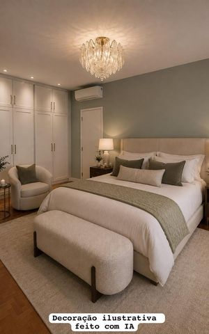 Apartamento à venda com 280m², 4 quartos e 2 vagas Apartamento à venda com 280m², 4 quartos e 2 vagasQuarto