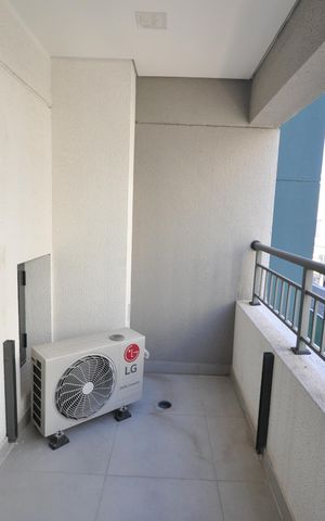 Studio para alugar com 26m², 1 quarto e sem vagaSacada da Sala/Quarto
