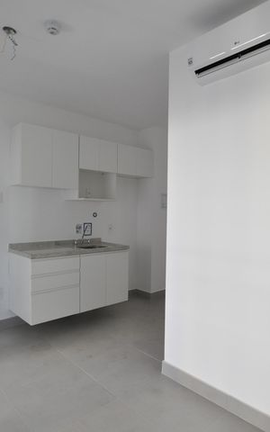 Studio para alugar com 26m², 1 quarto e sem vagaSala/Quarto