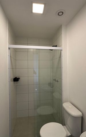 Apartamento à venda com 56m², 1 quarto e 1 vaga Apartamento à venda com 56m², 1 quarto e 1 vagaBanheiro