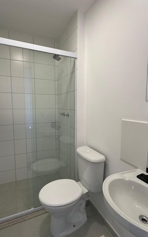 Apartamento à venda com 56m², 1 quarto e 1 vaga Apartamento à venda com 56m², 1 quarto e 1 vagaBanheiro
